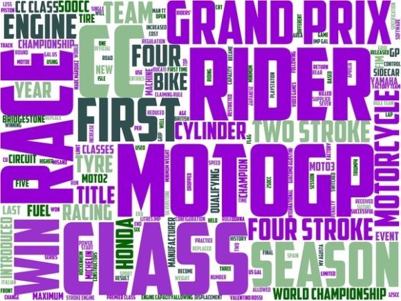 Grand Prix Motorcycle Racing Wordart Bac: A Creative Tool for Design Enthusiasts